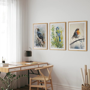 Remaining 2 Prints in the Backyard Birds Collection - A5