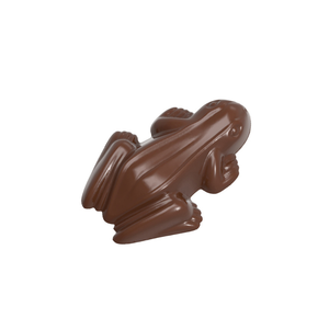 Chocolate World 10-cavity 20g frog chocolate mould - 66 x 45mm