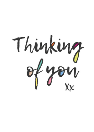 Moonpig Thinking Of You Card
