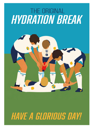 Moonpig The Original Hydration Break Have A Glorious Day Card