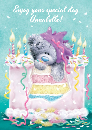 Me To You Tatty Teddy Birthday Card
