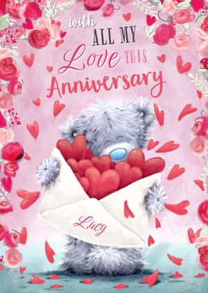 Me To You Tatty Teddy All My Love Anniversary Card