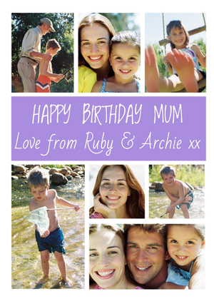 Moonpig Mum Birthday Card
