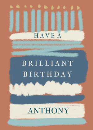Moonpig Have A Brilliant Birthday Card