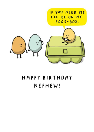 Moonpig Mungo And Shoddy Be On The Egg Box Birthday Gaming Card