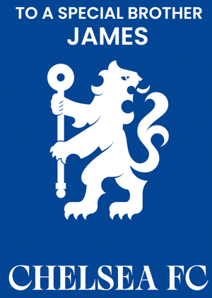 Moonpig Chelsea Fc Birthday Card