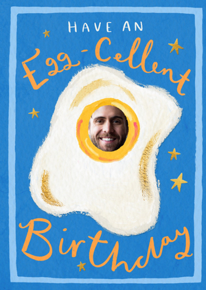 Moonpig Have An Egg-Cellent Birthday Face In Hole Card