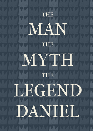 Moonpig The Man The Myth The Legend Printed Crown Pattern Birthday Card