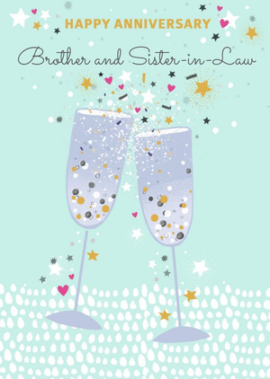 Moonpig Paperlink Cute Glasses Patterns Anniversary Card