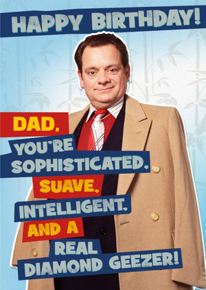 Bbc Only Fools And Horses Diamond Geezer Birthday Card