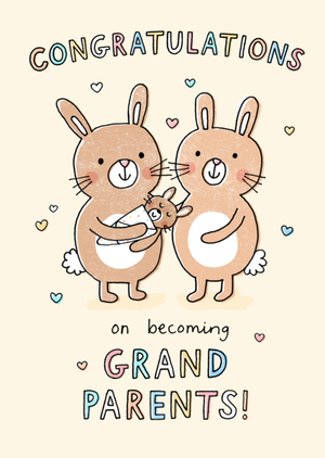 Moonpig Congratulations On Becoming Grandparents Card