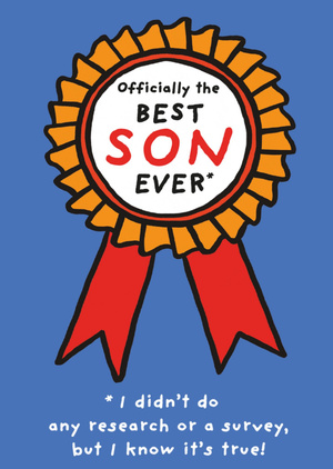 Moonpig Icially The Best Son Ever Birthday Card
