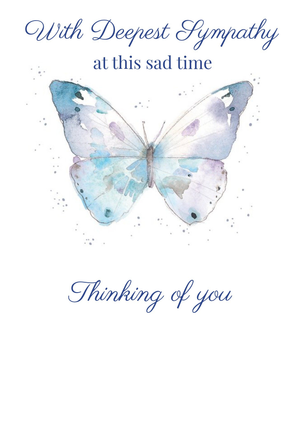 Ling Design Deepest Sympathy Card