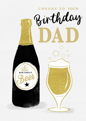 Moonpig Cheers To Your Birthday Dad Card