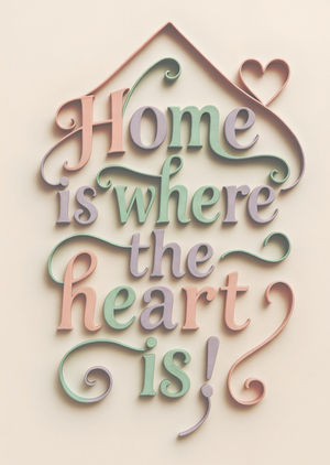 Moonpig Home Is Where The Heart Is New Home Card