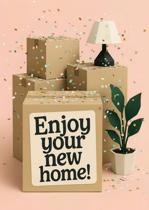 Moonpig Enjoy Your New Home Card