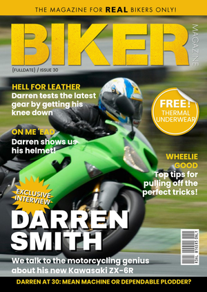 Moonpig Designers The Magazine For Real Bikers Only Personalised Card