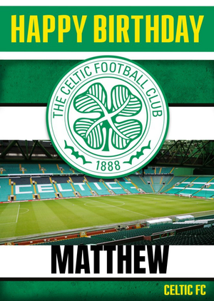 Other Celtic Fc Football Fan Birthday Card