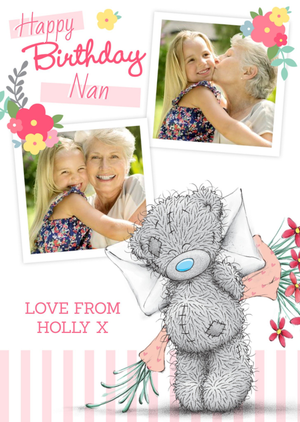 Me To You Tatty Teddy Birthday Card For Nan