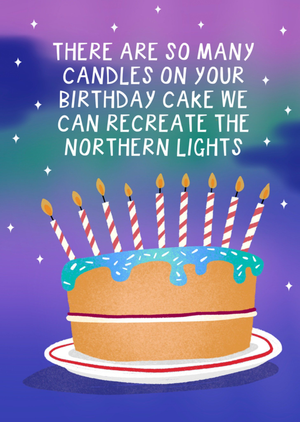 Moonpig So Many Candles On Your Birthday Cake Card