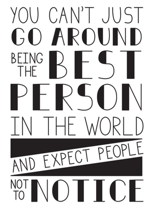 Moonpig Black Typography On A White Background Best Person In The World Card