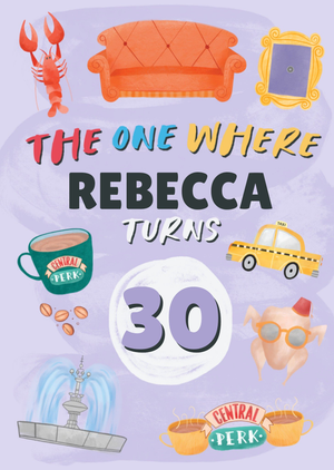 Friends (Tv Show) Friends The One Where Birthday Card