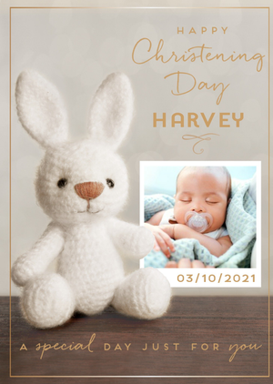 Moonpig Cute Special Day For You Photo Upload Christening Day Card
