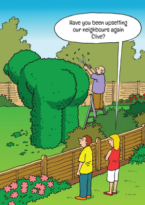 Moonpig Funny Neighbour Greeting Card