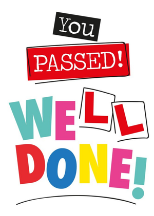 Moonpig Papagrazi Bright Bold Well Done Congratulations Card