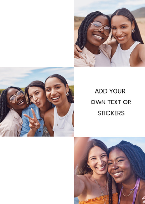 Moonpig Design Your Own Collage Style Photo Upload Card