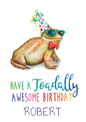 Moonpig Citrus Bunn Funny Pun Animal Personalised Happy Birthday Card