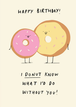 Moonpig Ukg Donut Sweet Cute Birthday Card