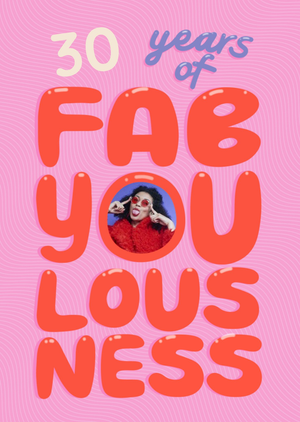Moonpig Fab You Louse Ness Photo Upload Card