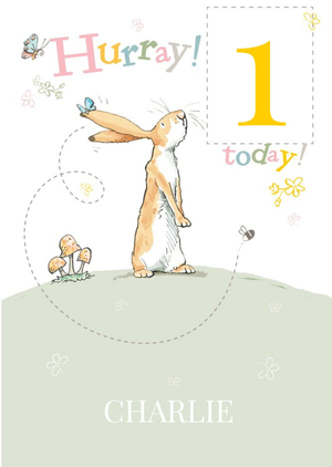 Guess How Much I Love You Danilo Ghmily Hurray 1 Today Cute Illustrated Hare Birthday Card