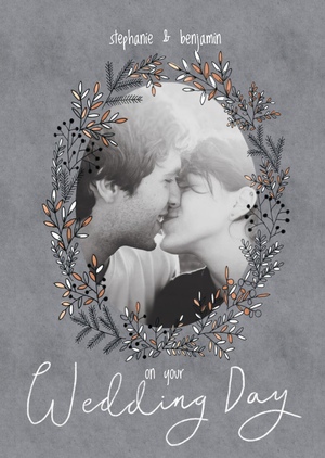 Moonpig Your Wedding Day Photo Upload Card