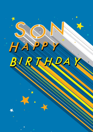 Moonpig Son Happy Birthday Card