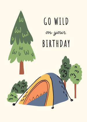 Moonpig Go Wild On Your Birthday Card