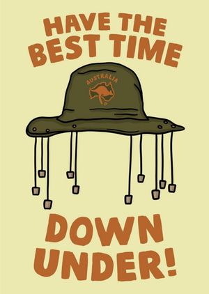 Moonpig Have The Best Time Down Under Card