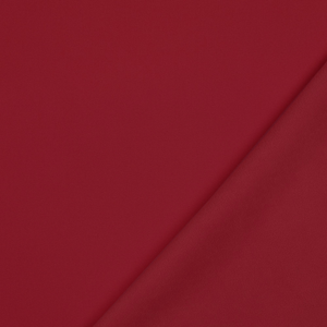 Tissu softshell déperlant envers micro polaire - Rouge