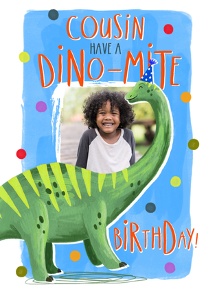 The Natural History Museum Natural History Museum Cousin Have A Dino-Mite Birthday Dinosaur Card
