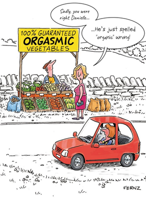 Moonpig Funny Organic Birthday Card