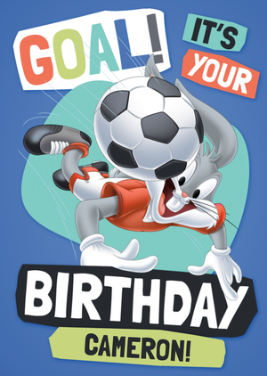 Moonpig Looney Tunes Bugs Bunny Birthday Card