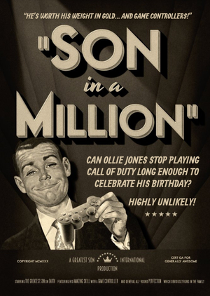 Moonpig Film Noir Son In A Million Card