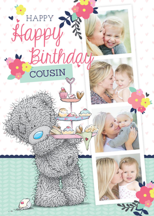 Me To You Tatty Teddy Cousin Birthday Card