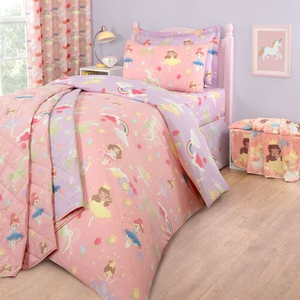 JUNIOR BED DUVET COVER Princess Garden
