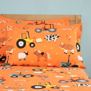Family Farm Oxford Pillowcase Pair