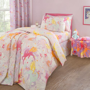 DOUBLE DUVET COVER Unicorn SkyCity