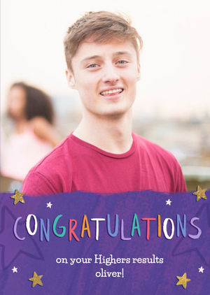 Moonpig Hooray For Today Photo Upload Congratulations Card