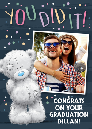 Tiny Tatty Teddy Tatty Teddy You Did It Card