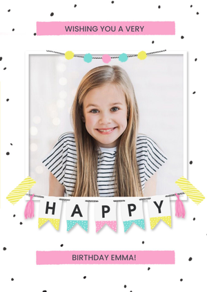 Moonpig Birthday Card - Photo Upload